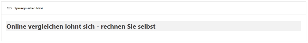 Vorschau im Backend