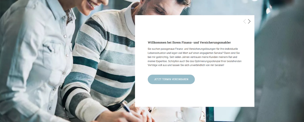 Ansicht im Frontend - Version 3