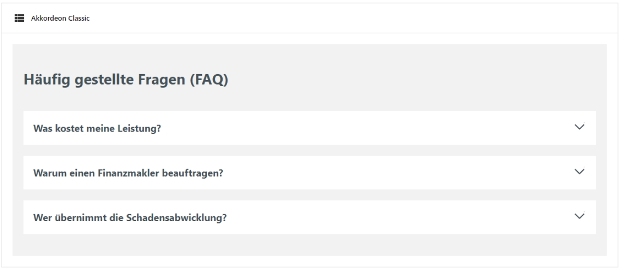 Vorschau im Backend